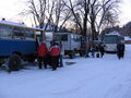 Ясіня, 6 година ранку. Трохи сонні вилазимо з автобуса і перепаковуємося в ГАЗони.